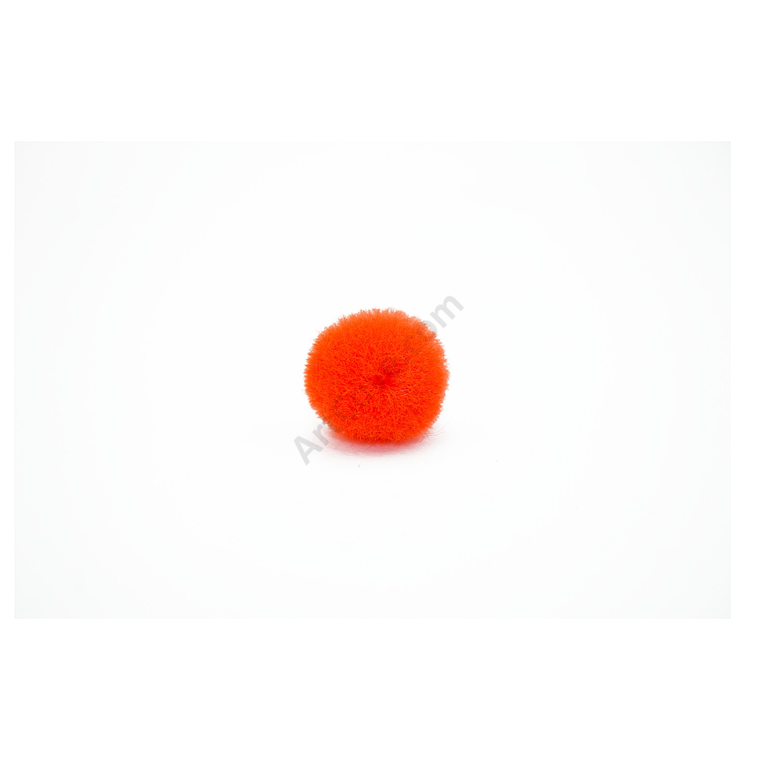 3/4 inch Orange Small Craft Pom Poms 100 Pieces