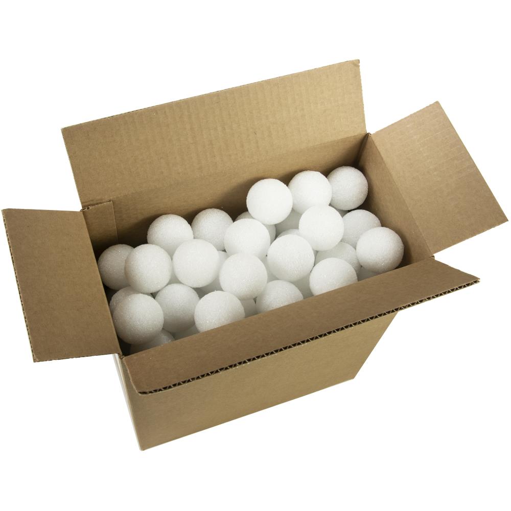 Bulk Styrofoam Balls 75mm 50 bag - Hobby World