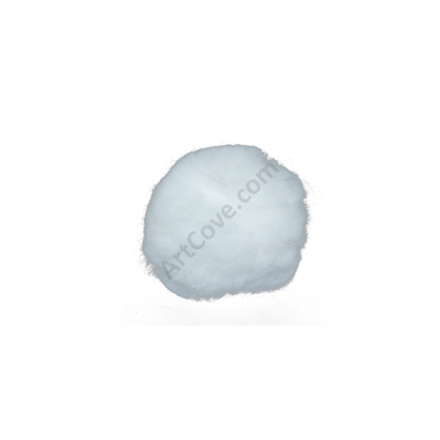 200 pcs Bulk 1/2 Inch 12mm White Craft Pom Poms Acrylic Aldastar Made in  USA