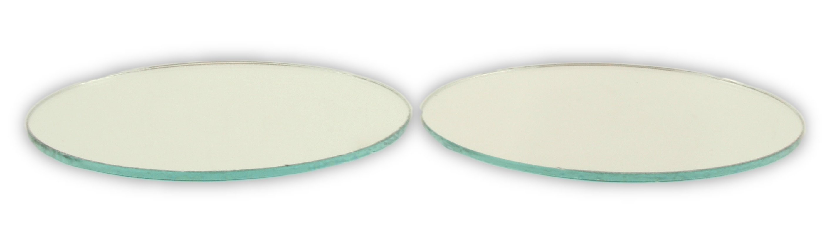 Glass Craft Mirrors - Round Mirrors, 3 diameter, Pkg of 10