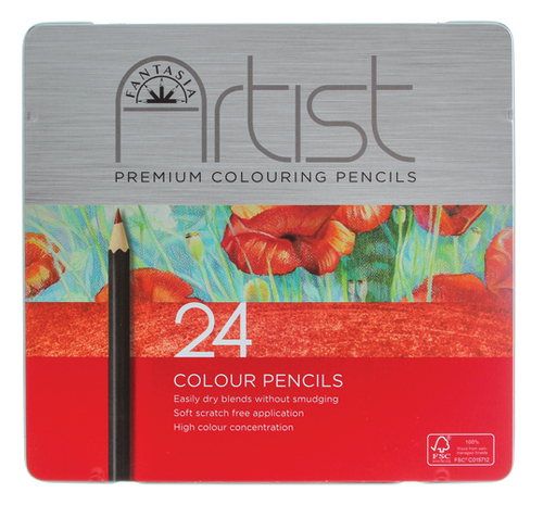 Premium Artists Colored Pencils, 36 Count