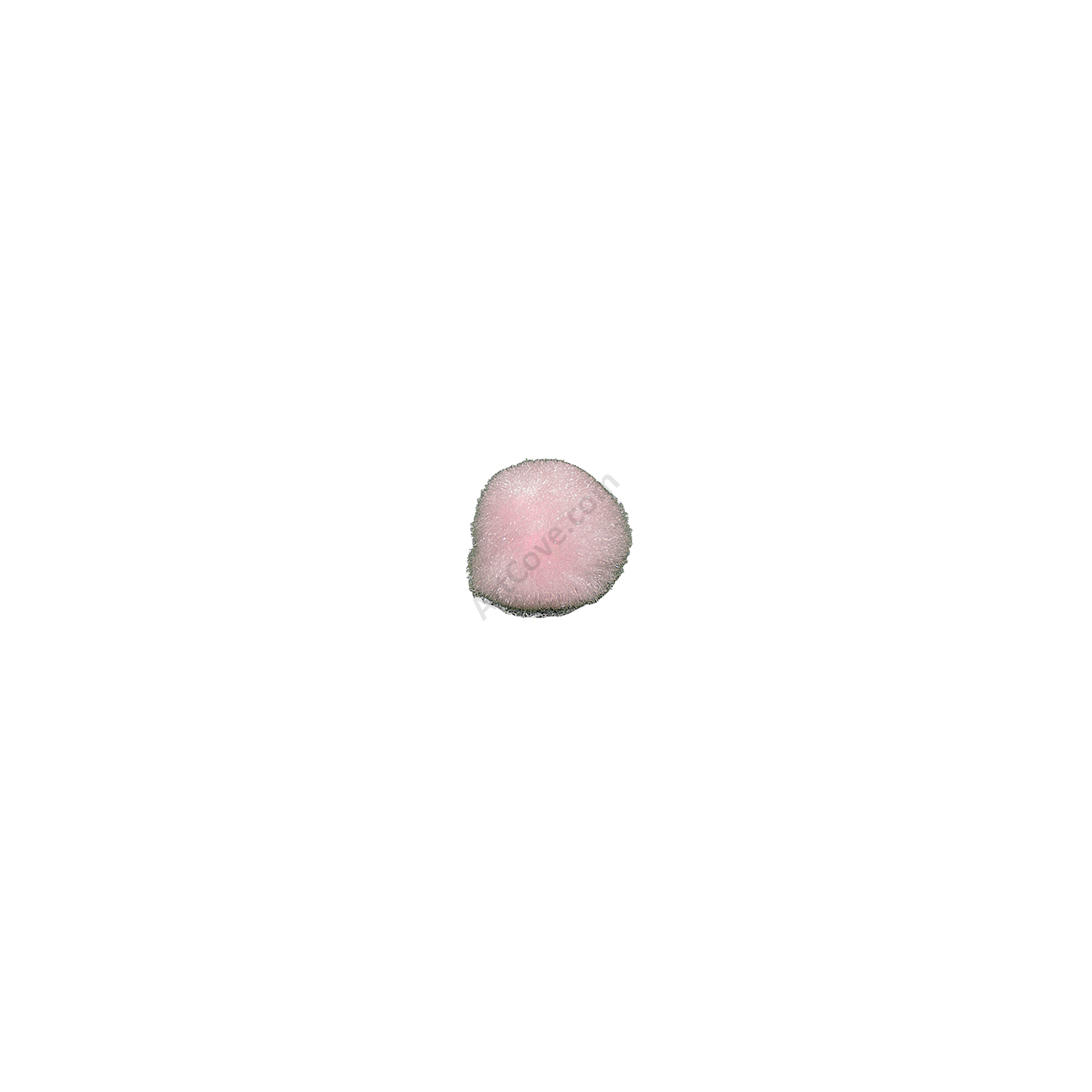 1/2 inch Pink Mini Craft Pom Poms 100 Pieces