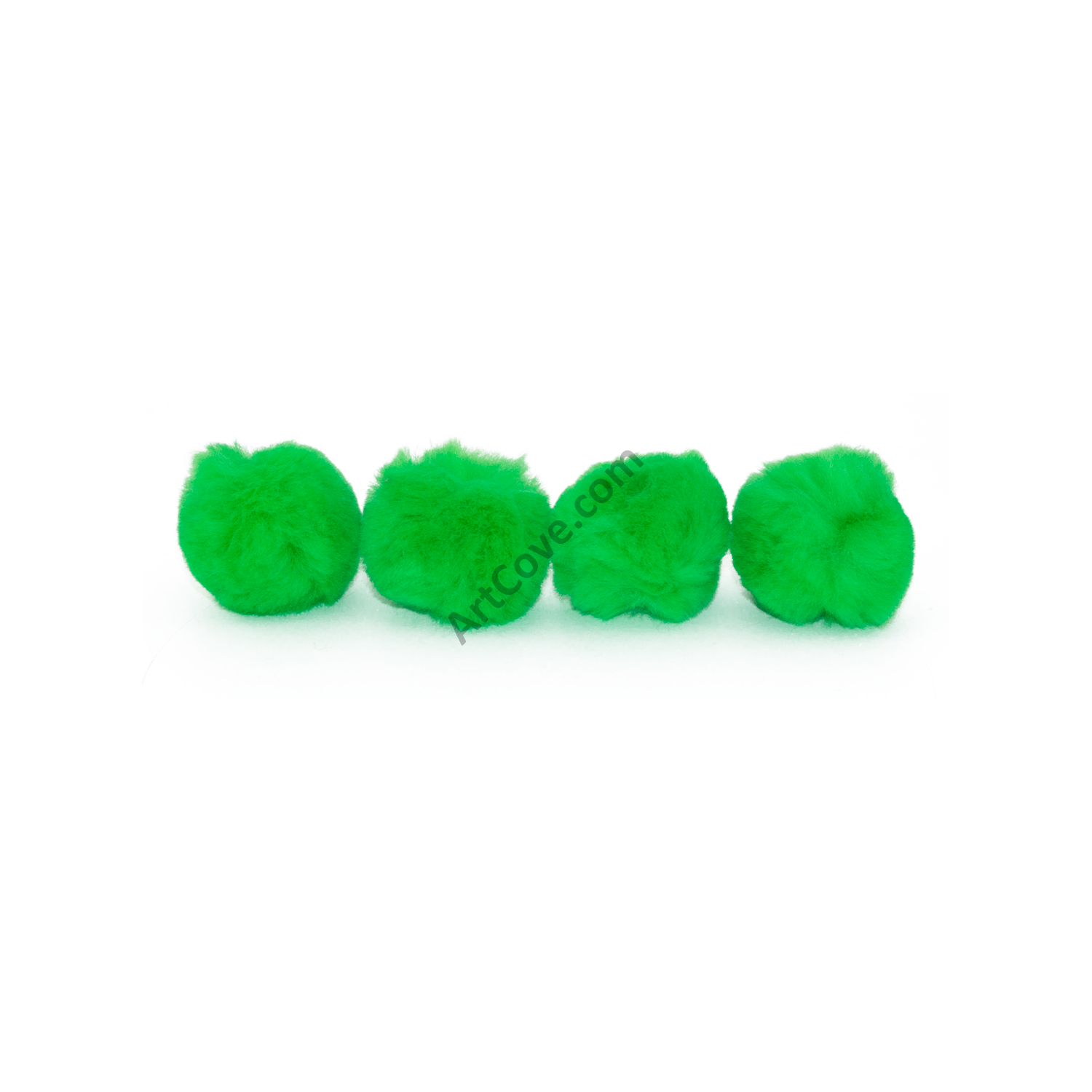 Grass Green Yarn Pom Poms 1 Inch Decorative Ball Jewelry -  in 2023