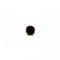 brown craft pom pom balls bulk .75 inches
