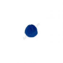 1 inch blue craft pom poms