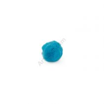 0.75 inch Turquoise Small Craft Pom Poms