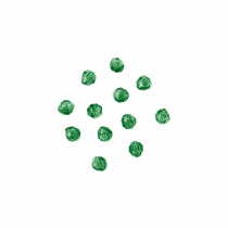 xmas green faceted beads bulk