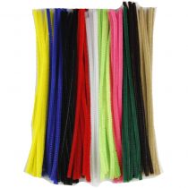 6mm Multi-Colored Pipe Cleaners Bulk
