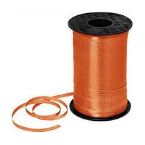 Orange Curling Ribbon