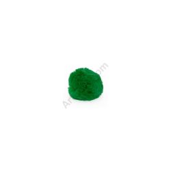 1 inch kelly green craft pom poms