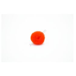 orange craft pom pom balls bulk .75 inches