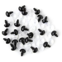 9mm Plastic Safety Eyes for Stuffed Animals