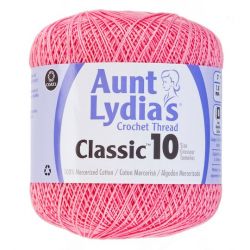 Aunt Lydia's Crochet Thread French Rose 493