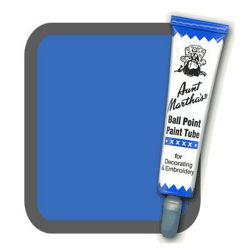 Aunt Martha's Ballpoint Paint Tube Blue