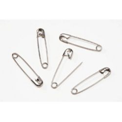 silver safety pins