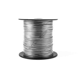 metallic silver lanyard cord