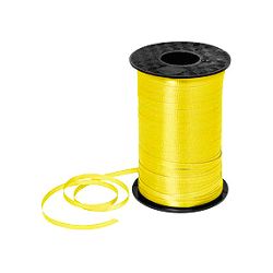 Bright Yellow Curling Ribbon