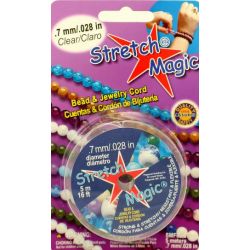 0.7mm Clear Stretch Magic Bead & Jewelry Cord