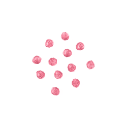 pink faceted beads bulk