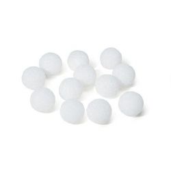 small mini polystyrene balls 2 X 500ml bags = 1000ml in total 