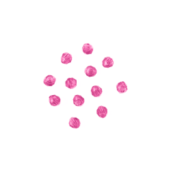 hot pink faceted beads bulk