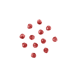xmas red faceted beads bulk
