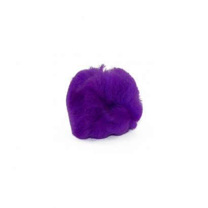 purple craft pom pom balls bulk 2.5 inch single