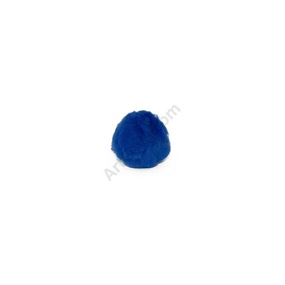 1 inch blue craft pom poms