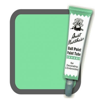 Aunt Martha's Ballpoint Paint Tubes Light Green