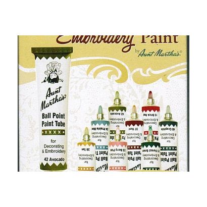 Aunt Martha's Ballpoint Paint Tubes Set of 8 Country Colors