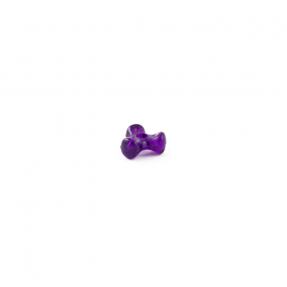 tri beads purple