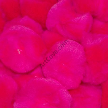 hot pink craft pom pom balls bulk 2.5 inch bulk