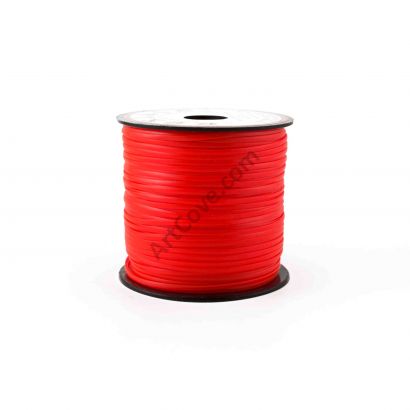 neon red lanyard cord