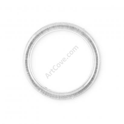 4 Inch Clear Plastic Ring ArtCove