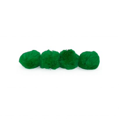 kelly green craft pom pom balls bulk 1 inch
