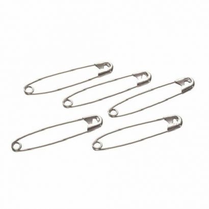 size 3 silver safety pins