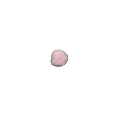 0.5 inch light pink craft pom poms