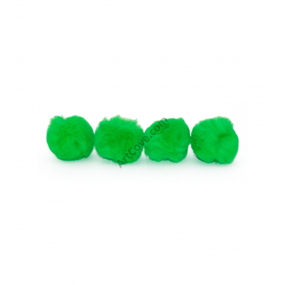 neon green craft pom pom balls bulk 2.5 inch