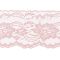 Pink 4 Inch Wide Flat Lace