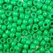 Opaque Green Pony Beads Bulk