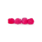 neon pink craft pom pom balls bulk 2 inch