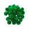 kelly green craft pom pom balls bulk .5 inches