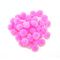 pink craft pom pom balls bulk .5 inch