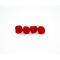 red craft pom pom balls bulk .5 inches