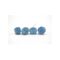 sky blue craft pom pom balls bulk .75 inches